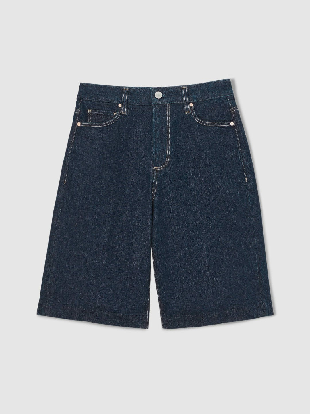 Paige Denim Bermuda Shorts Navy | Women