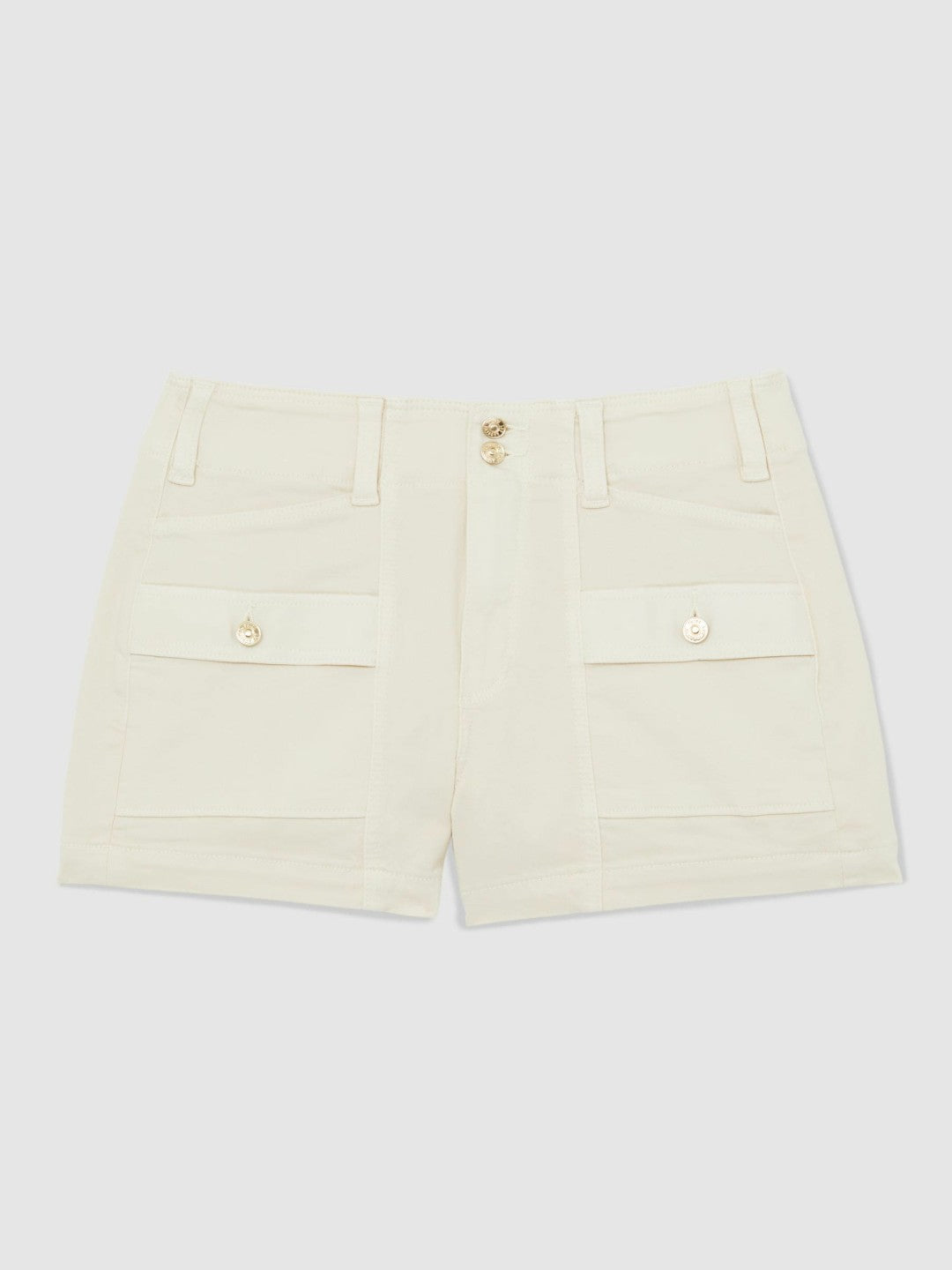 Paige Cargo Shorts Cream | Women