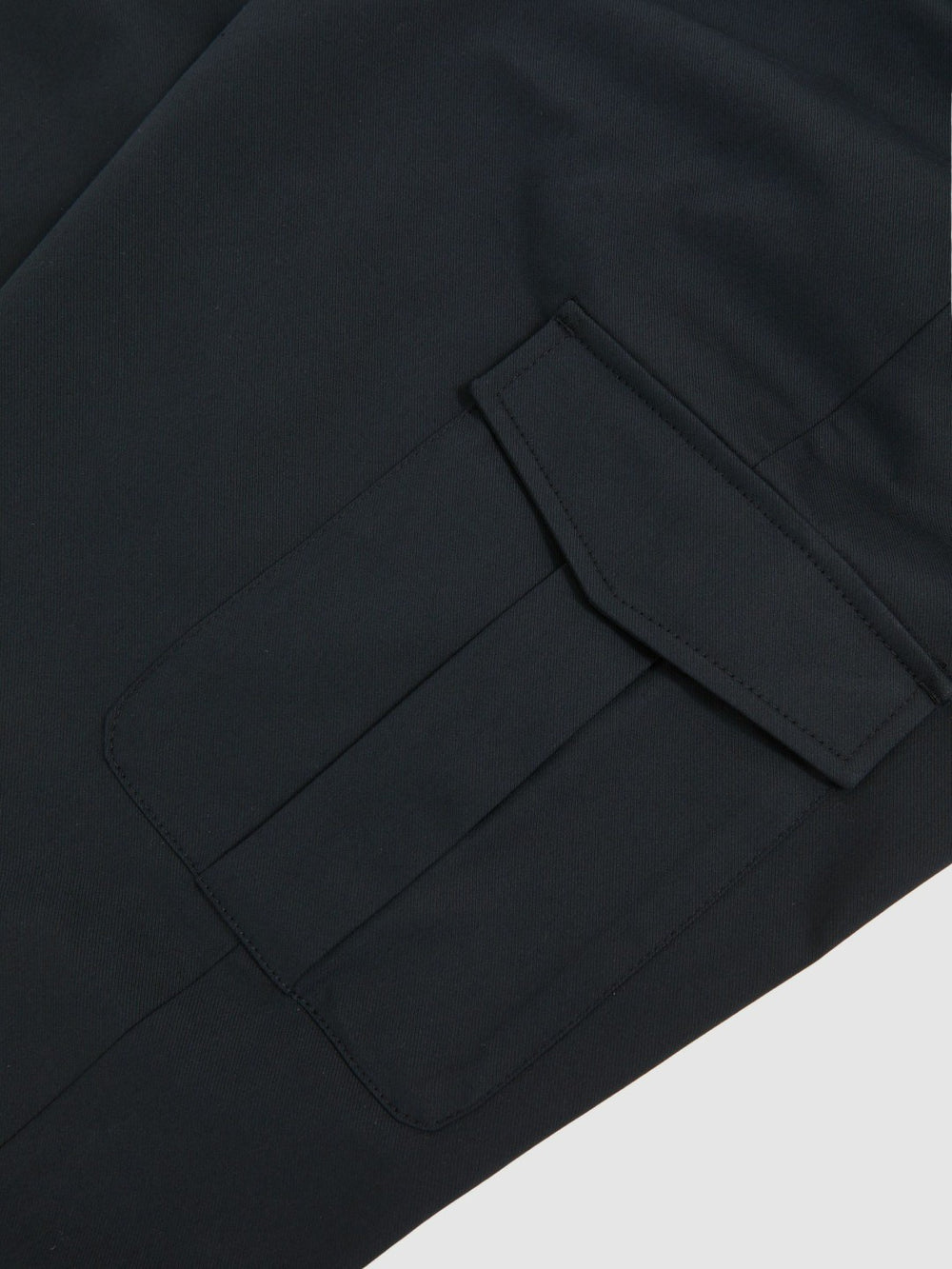 Cotton-Lyocell Cargo Trousers Navy | Men