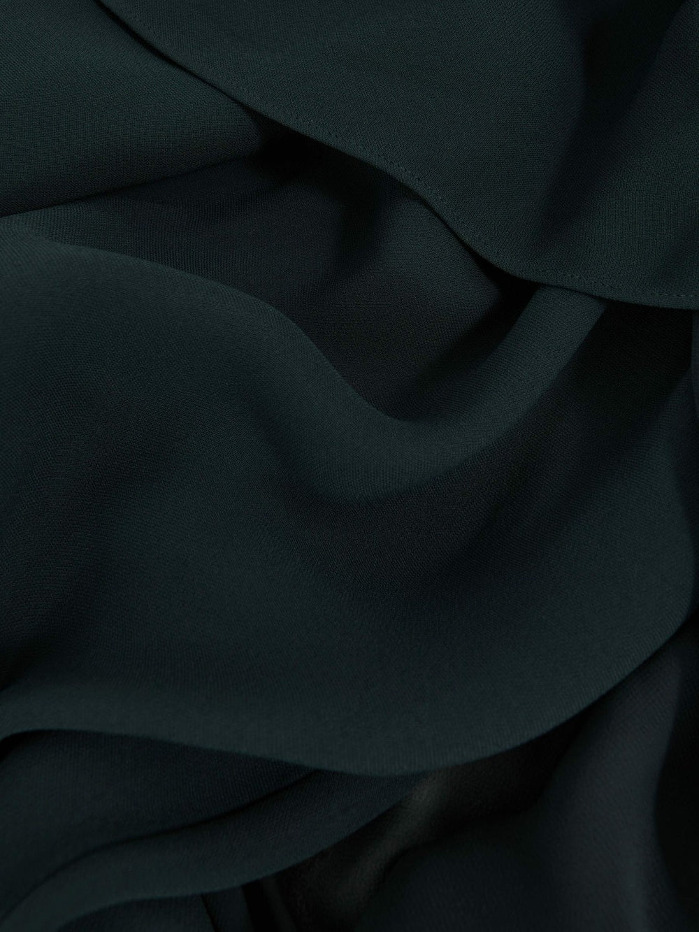 Petite Crepe Cape Maxi Dress Teal Green | Women
