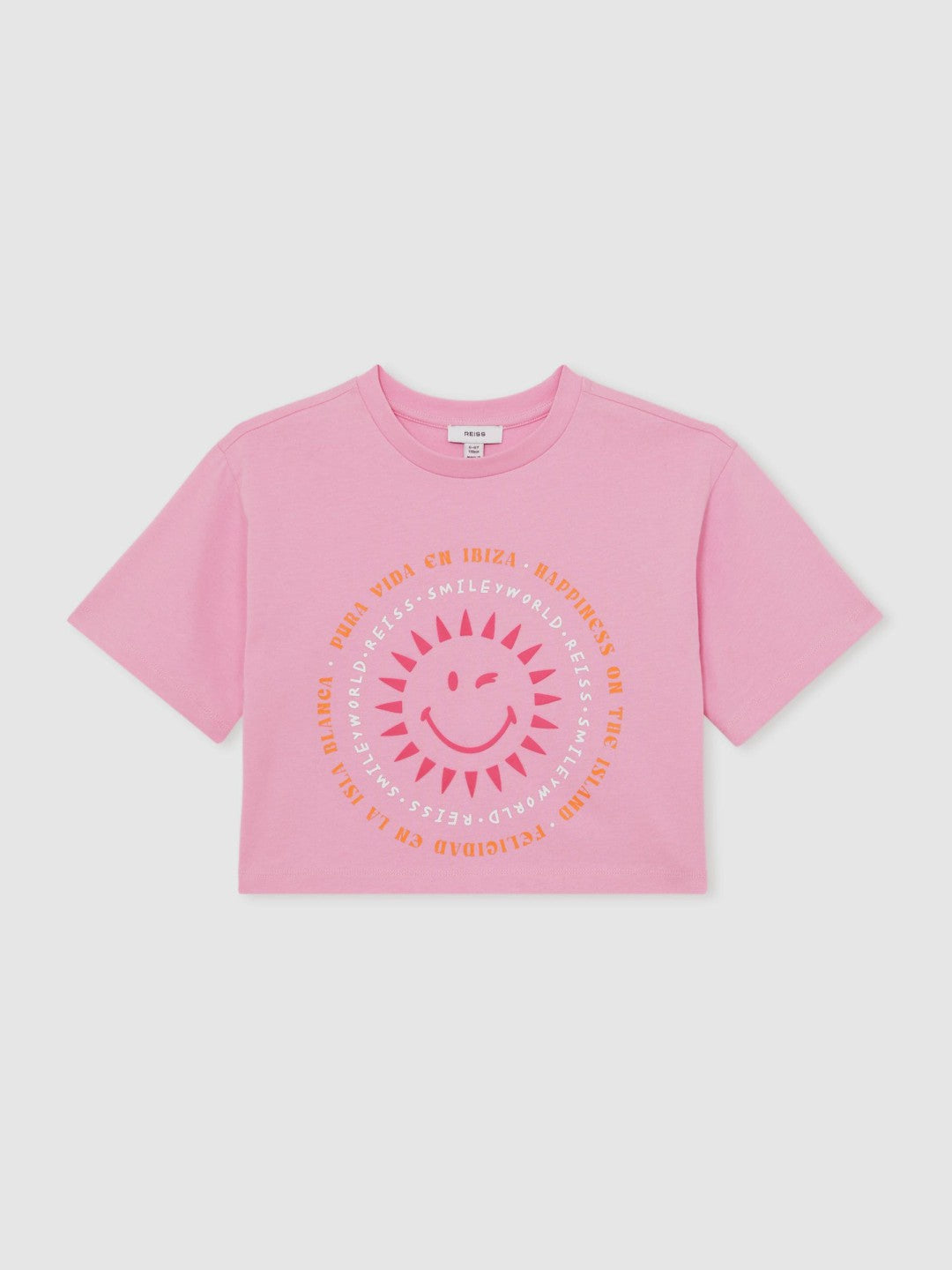 4-9 yrs SmileyWorld | Sun-Print T-Shirt Pink | Children & Baby