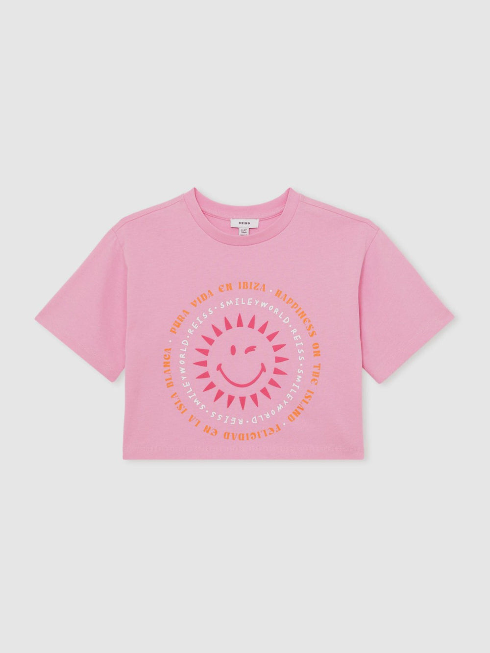 4-9 yrs SmileyWorld | Sun-Print T-Shirt Pink | Children & Baby
