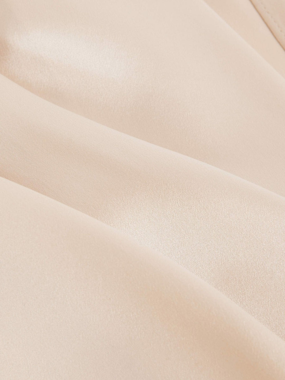 Silk Draped Sleeveless Top Champagne Neutral | Women