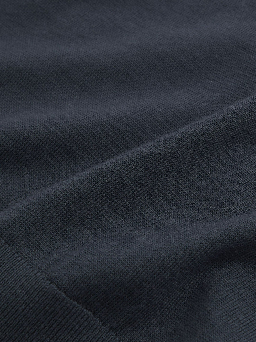 Merino Wool Drawstring Hoodie Midnight Navy | Men