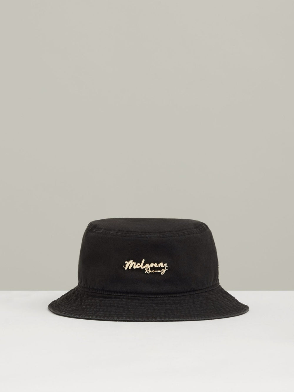 Unisex Fit McLaren Racing Cotton Bucket Hat Black | Men
