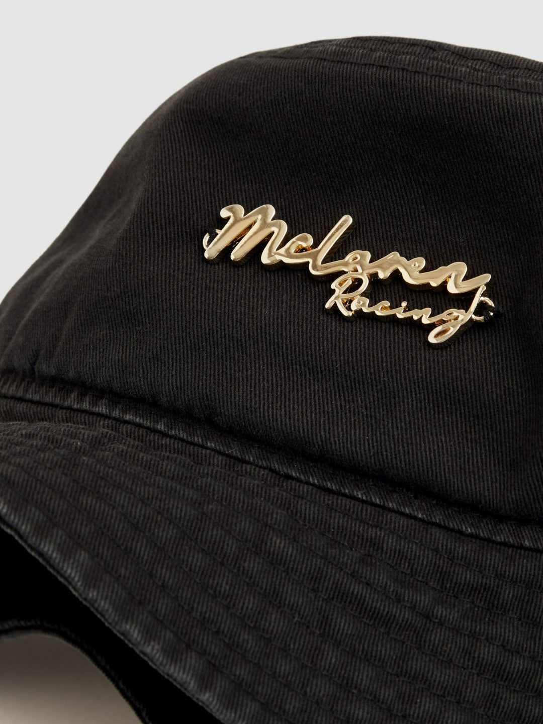 Unisex Fit McLaren Racing Cotton Bucket Hat Black | Men
