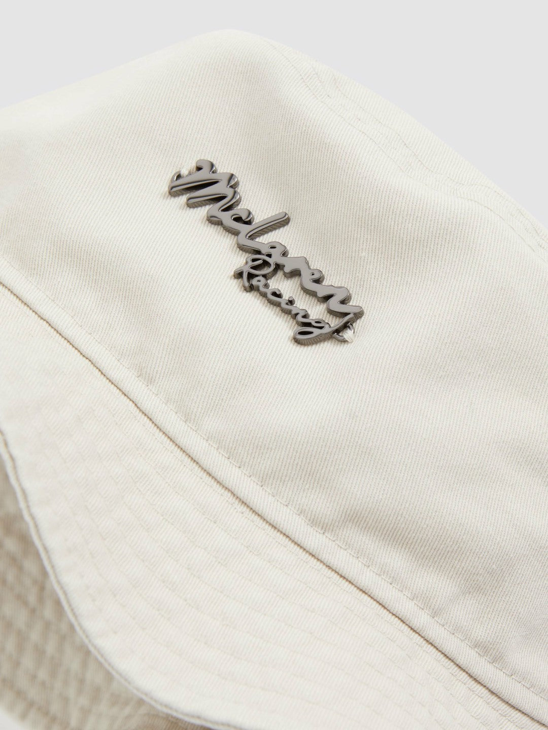Unisex Fit McLaren Racing Cotton Bucket Hat Stone | Men