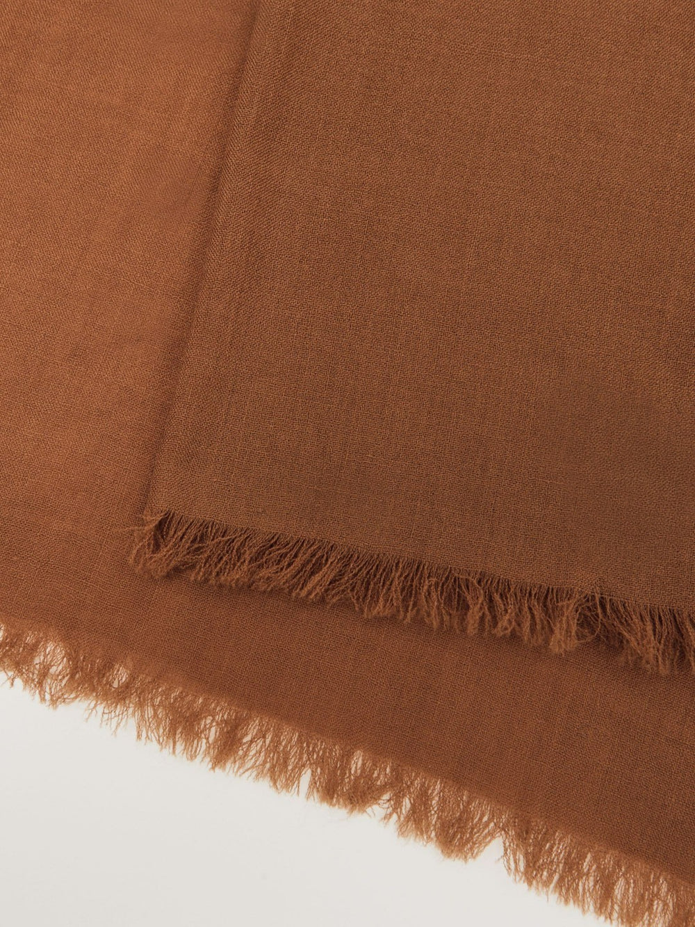 Wool-Cashmere Lightweight Scarf Camel | Women
