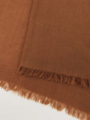 Wool-Cashmere Lightweight Scarf Camel | Women