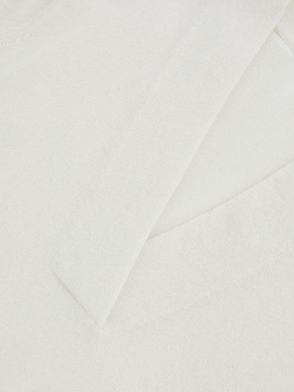Cashmere V-Neck Jumper Cream | Women