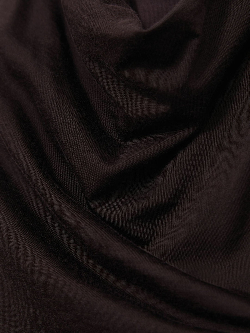 Cotton-Blend Cowl-Neck Sleeveless Top Plum Purple | Women