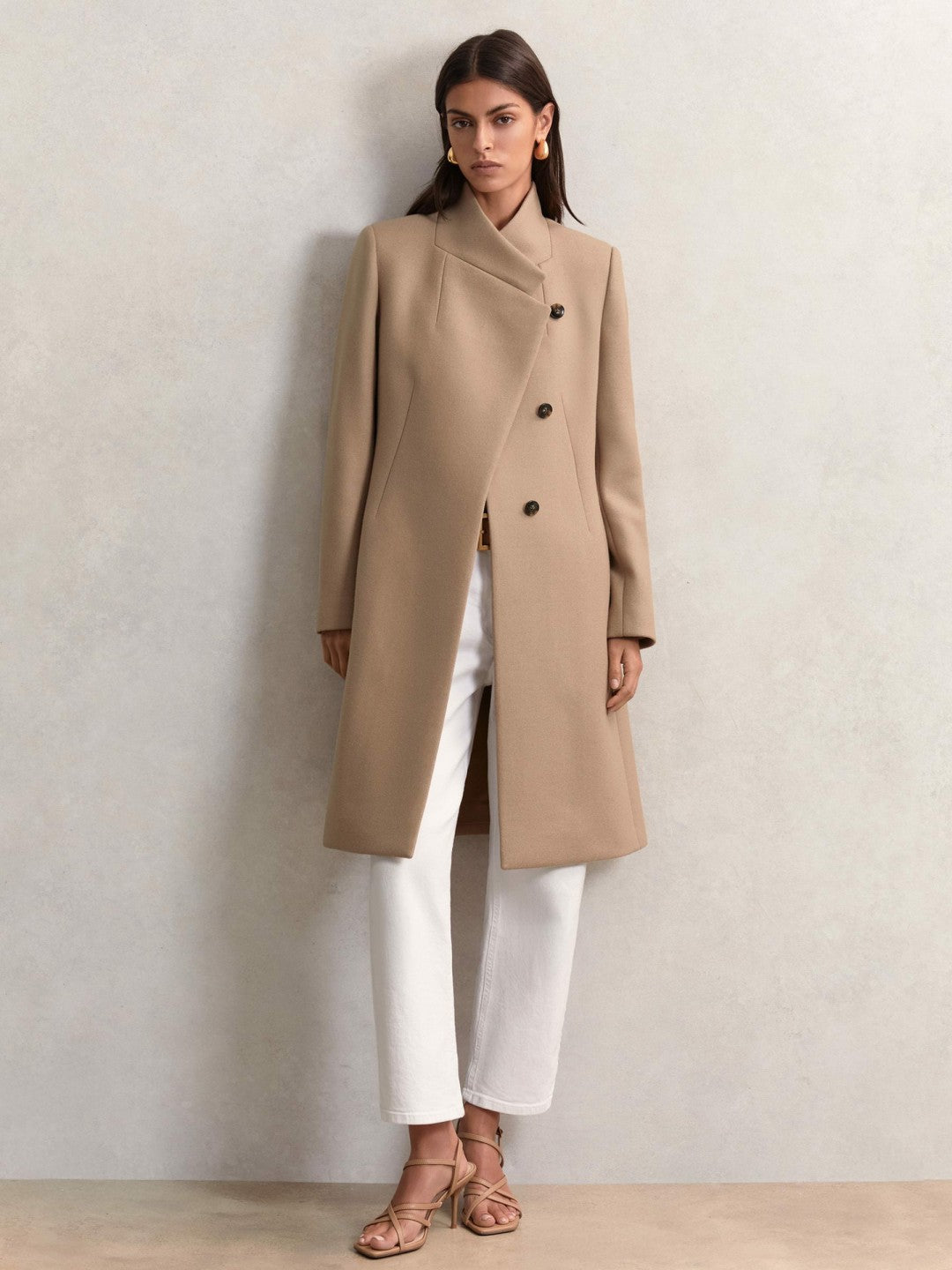 Petite Coat Camel | Women
