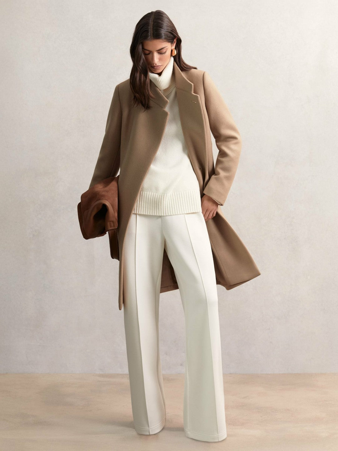 Petite Coat Camel | Women