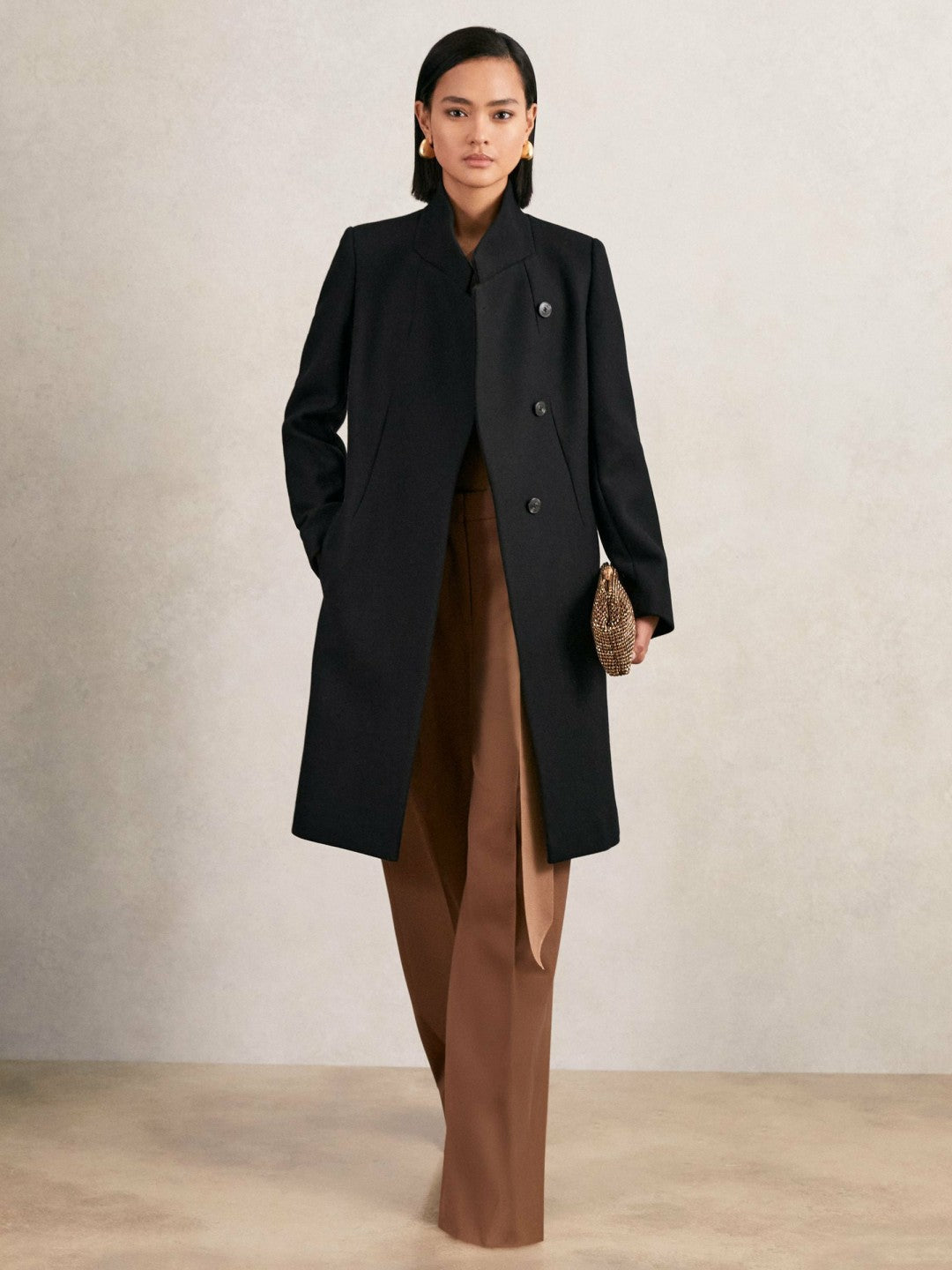 Petite Coat Black | Women