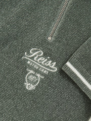 3-9 yrs Chenille Tipped Motor Cars Polo Shirt Dark Sage Green/White | Children & Baby