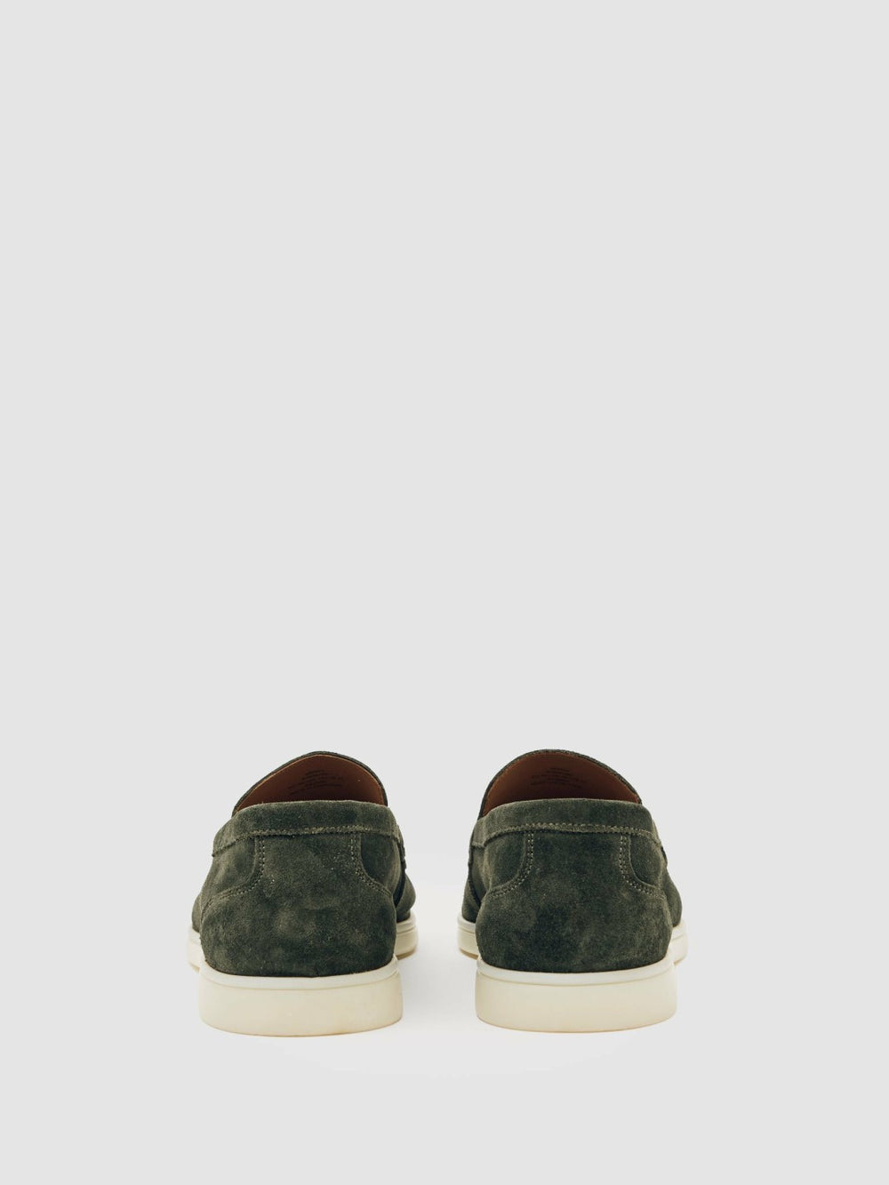 Suede Slip-On Loafers Forest Green | Men