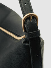 Grained Leather Tote Bag Black | Women