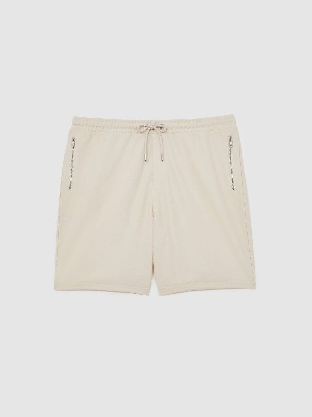 Textured Drawstring Shorts Stone | Men