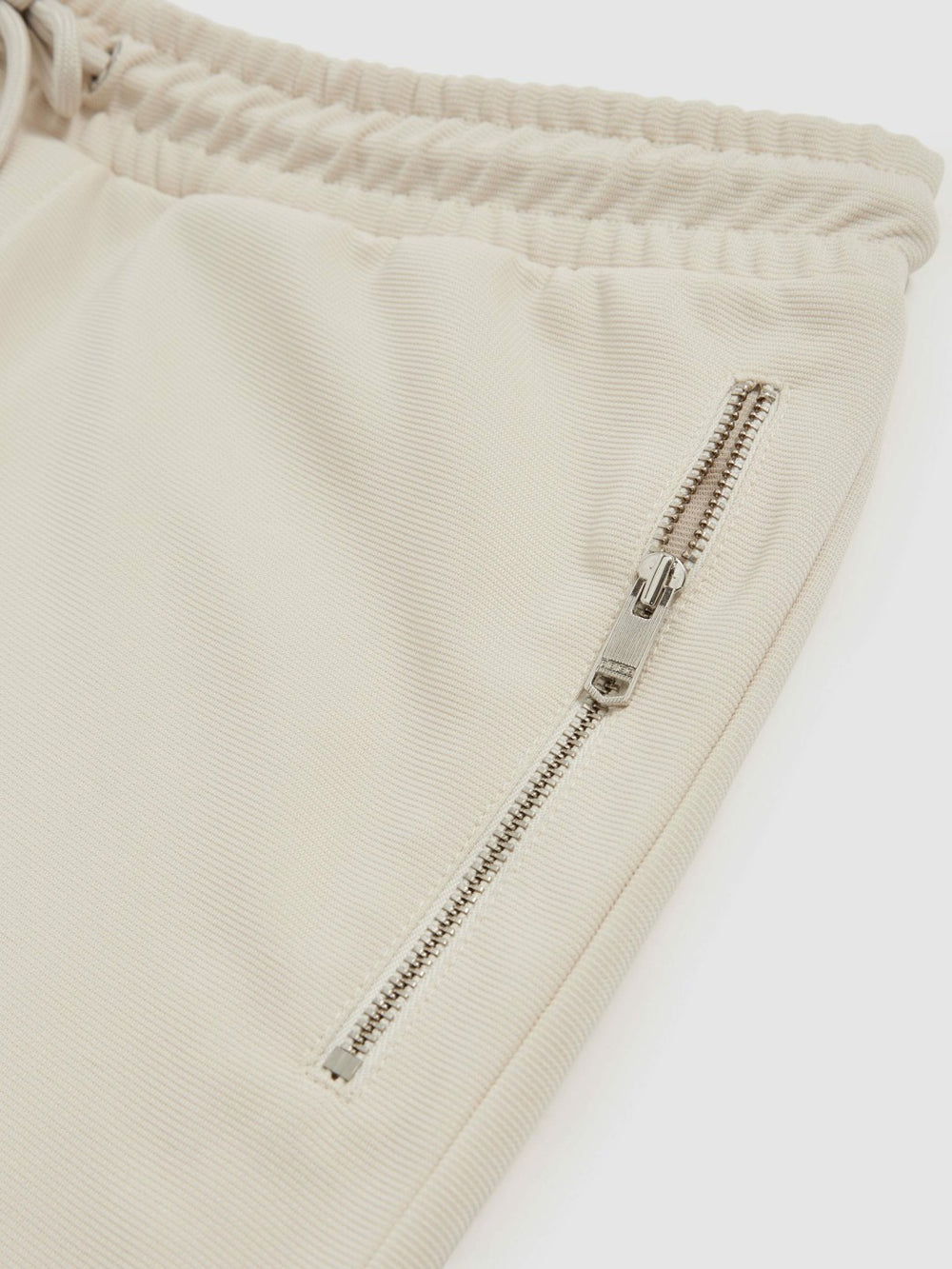 Textured Drawstring Shorts Stone | Men