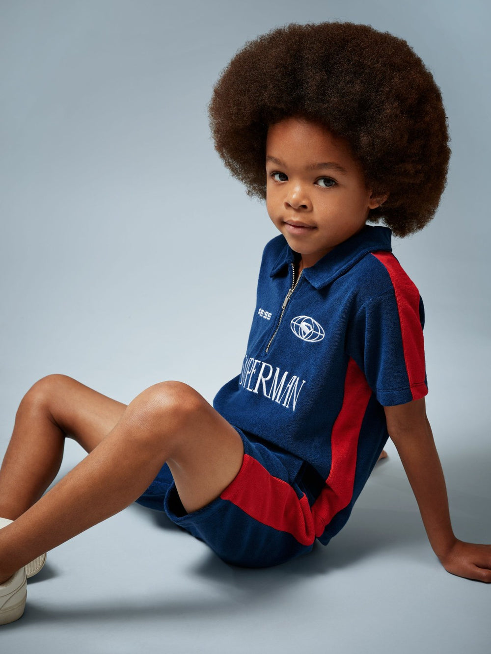 13-14 yrs Superman Towelling Shorts Blue/Red | Children & Baby