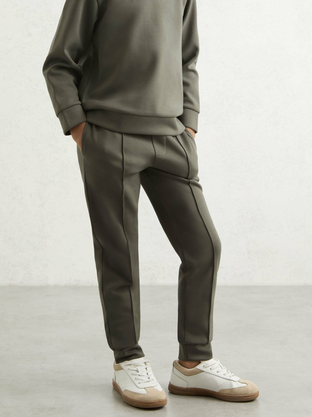 9-13 yrs Interlock Drawstring Joggers Dark Sage | Children & Baby