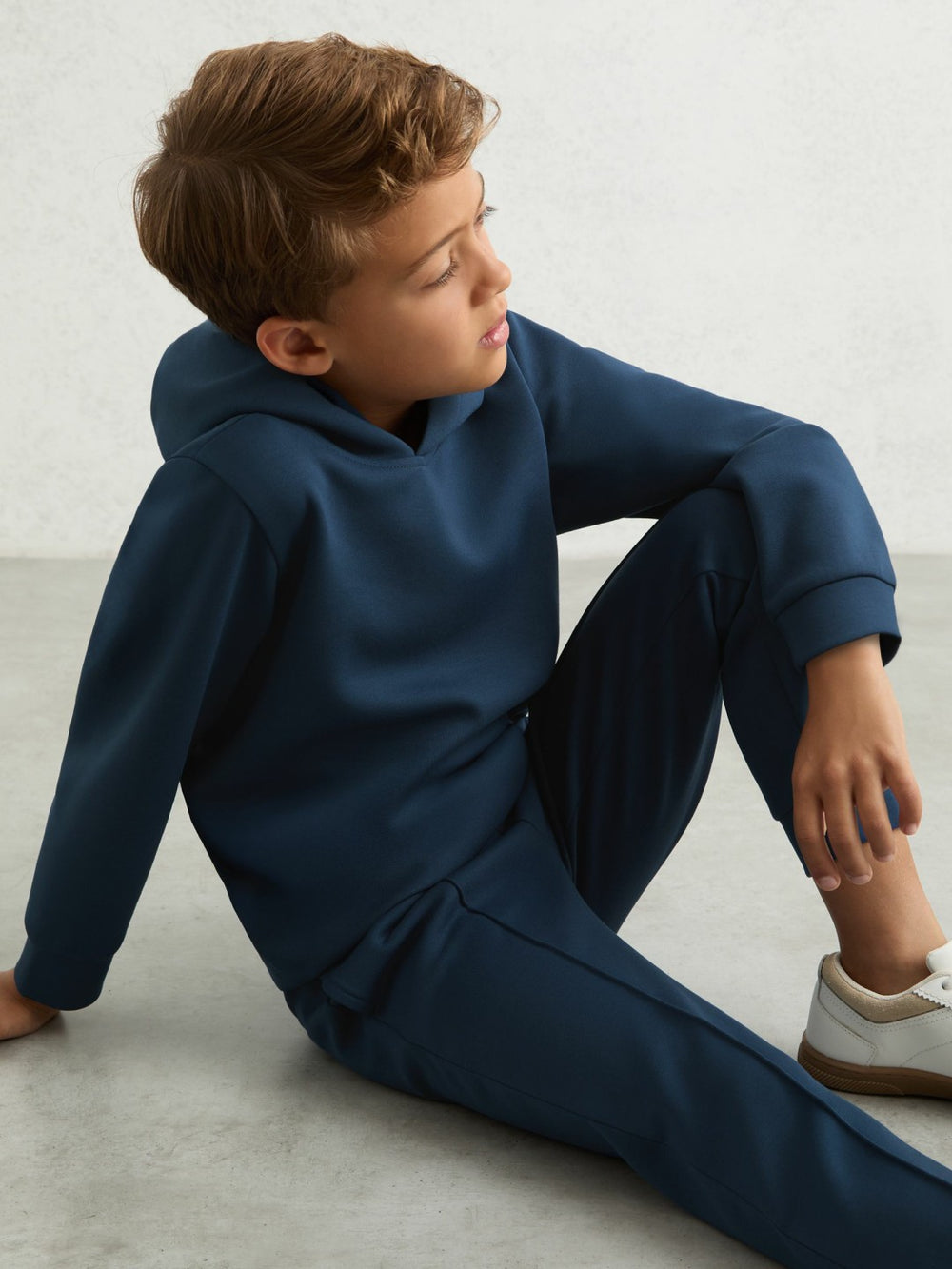 9-13 yrs Interlock Drawstring Joggers Ocean Blue | Children & Baby