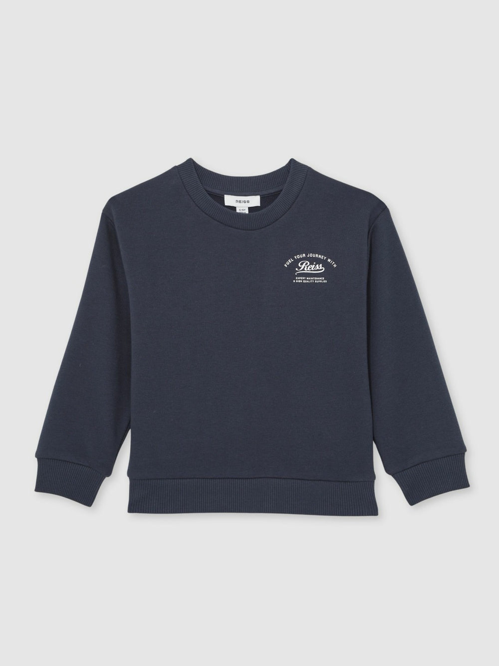 9-13 yrs Cotton Blend Motor Cars Sweatshirt Washed Blue | Children & Baby