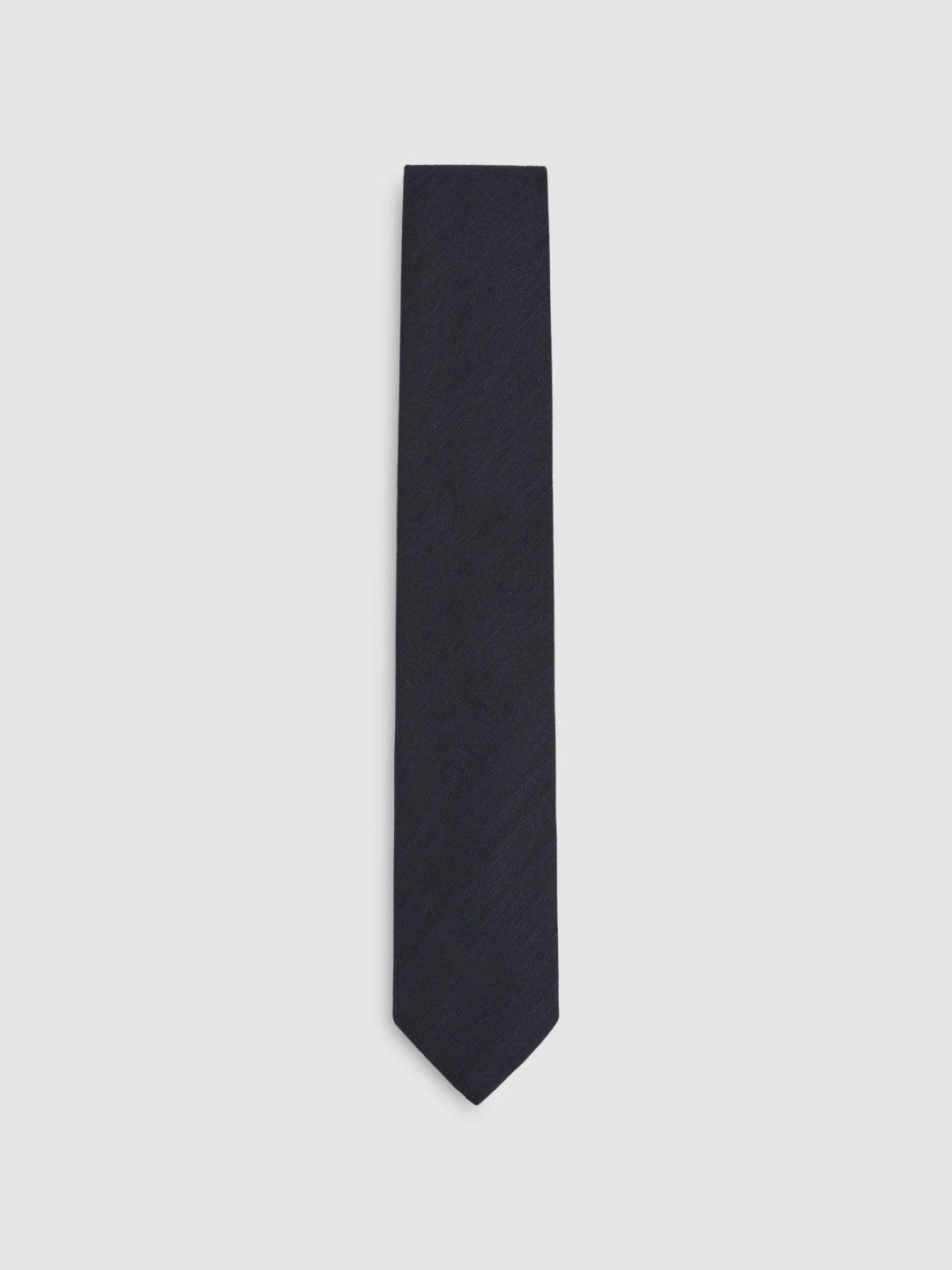 Silk Blend Textured Tie Navy | Men