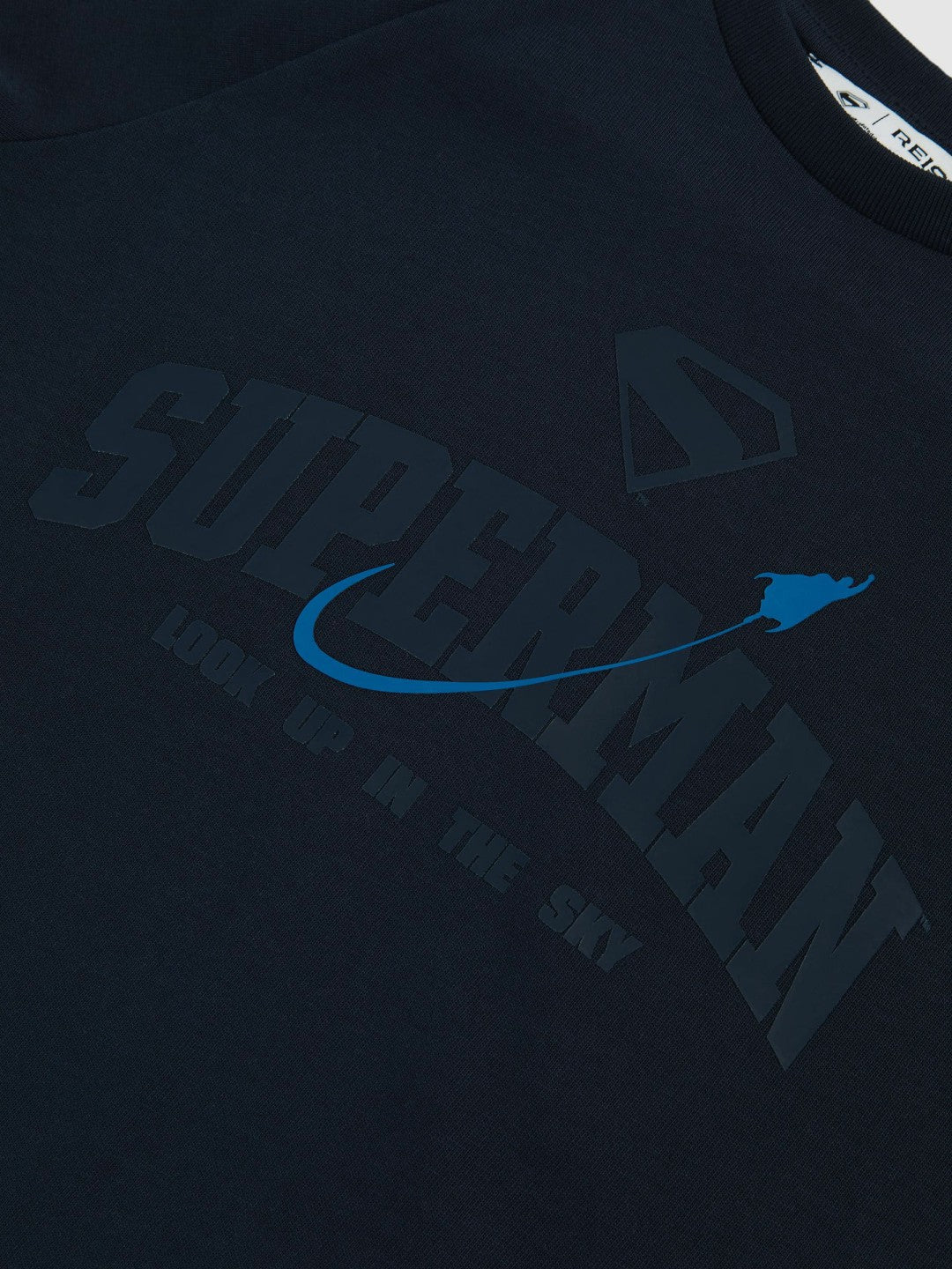 9-13 yrs Superman Raglan Logo T-Shirt Navy Blue | Children & Baby