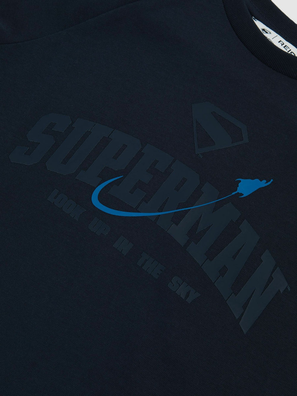 9-13 yrs Superman Raglan Logo T-Shirt Navy Blue | Children & Baby
