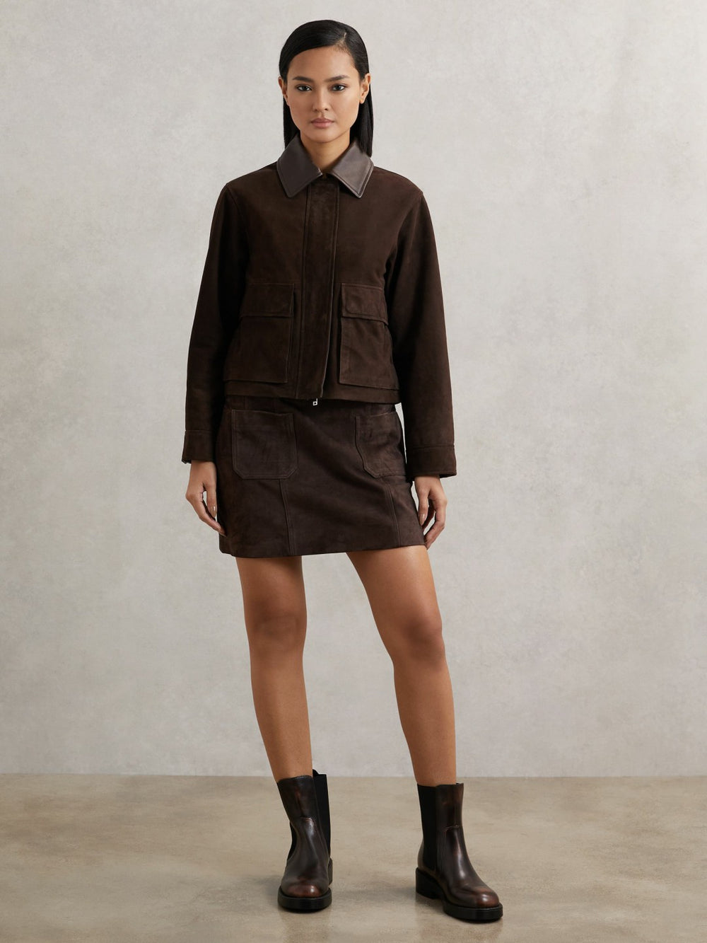 Leather Chelsea Boots Brown | Women