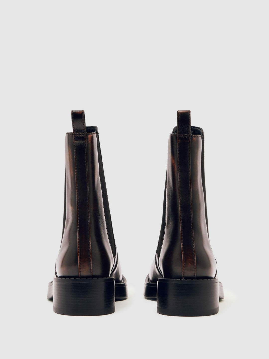 Leather Chelsea Boots Brown | Women