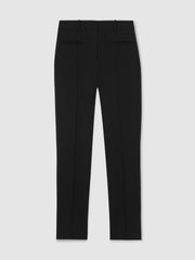 Pintuck Tapered Trousers Black | Women