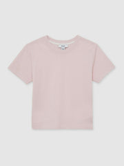 9-13 yrs Cotton Crew Neck T-Shirt Pink | Children & Baby