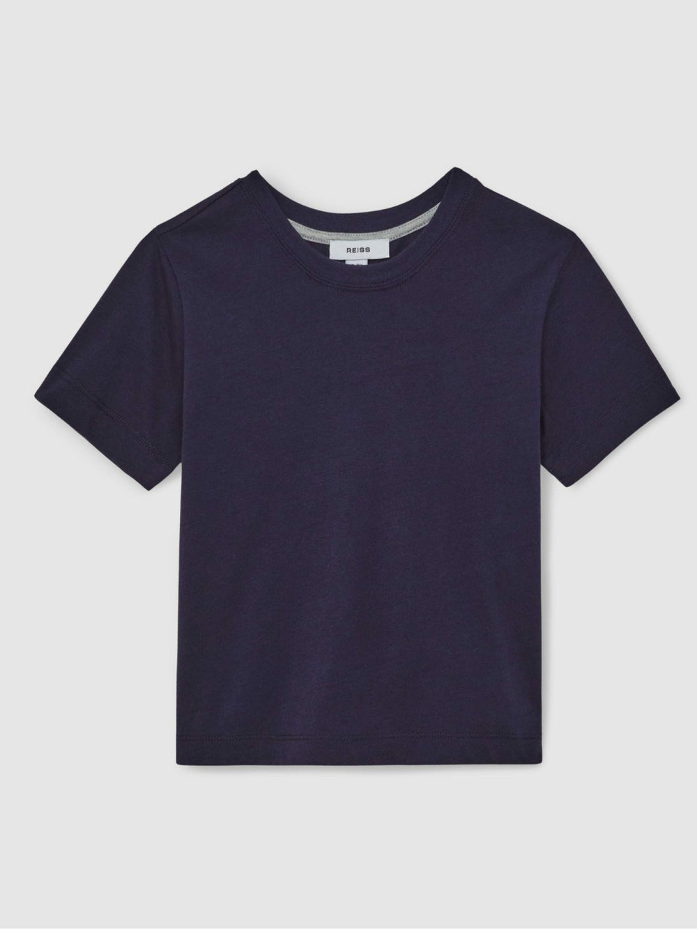 3-9 yrs Cotton Crew Neck T-Shirt Navy | Children & Baby
