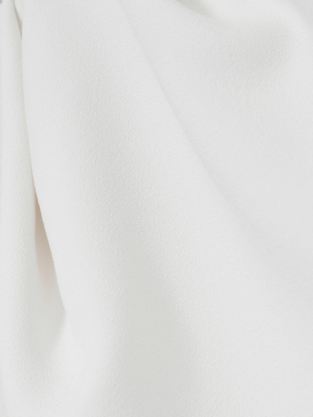 One-Shoulder Draped Top Ivory | Women