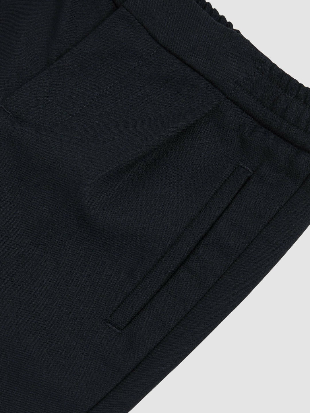 9-13 yrs Relaxed-Fit Pleated Tapered Trousers Navy | Children & Baby