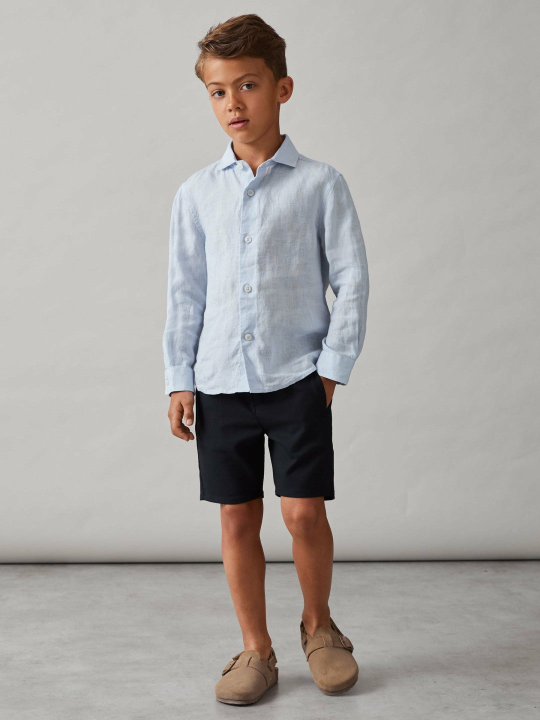 3-9 yrs Relaxed Drawstring Shorts Navy | Children & Baby