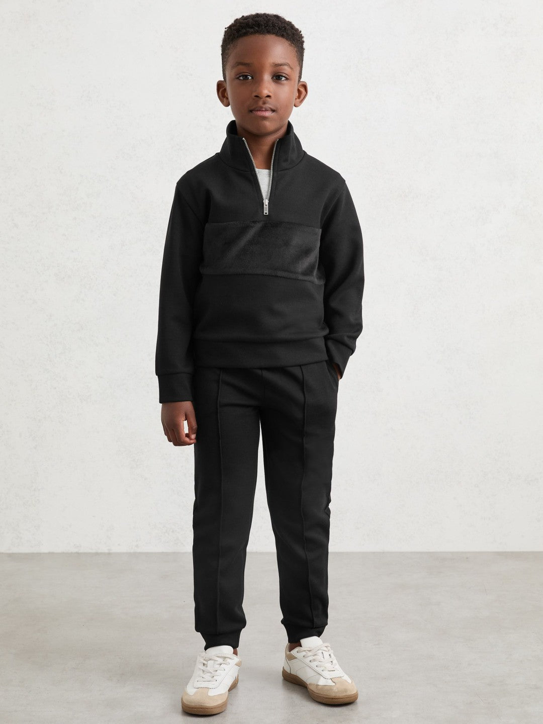 9-13 yrs Interlock Drawstring Joggers Black | Children & Baby