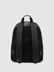 Woven Zipped Backpack Black | Men