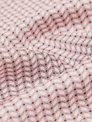 Geo Chain Detail Pocket Square Soft Pink | Men