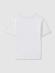 9-13 yrs Crew Neck T-Shirt White | Children & Baby