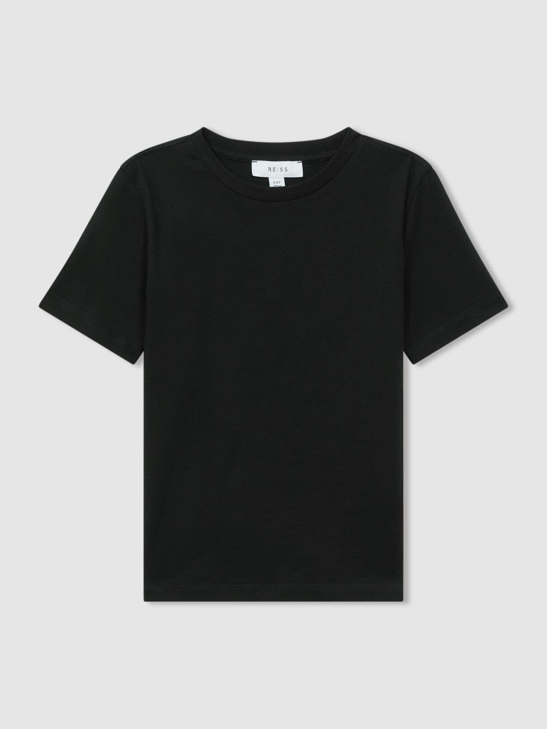 9-13 yrs Crew Neck T-Shirt Black | Children & Baby