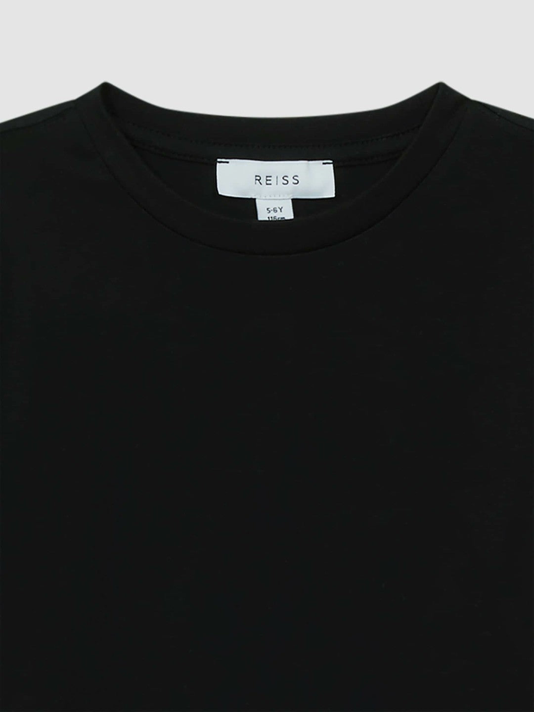 9-13 yrs Crew Neck T-Shirt Black | Children & Baby