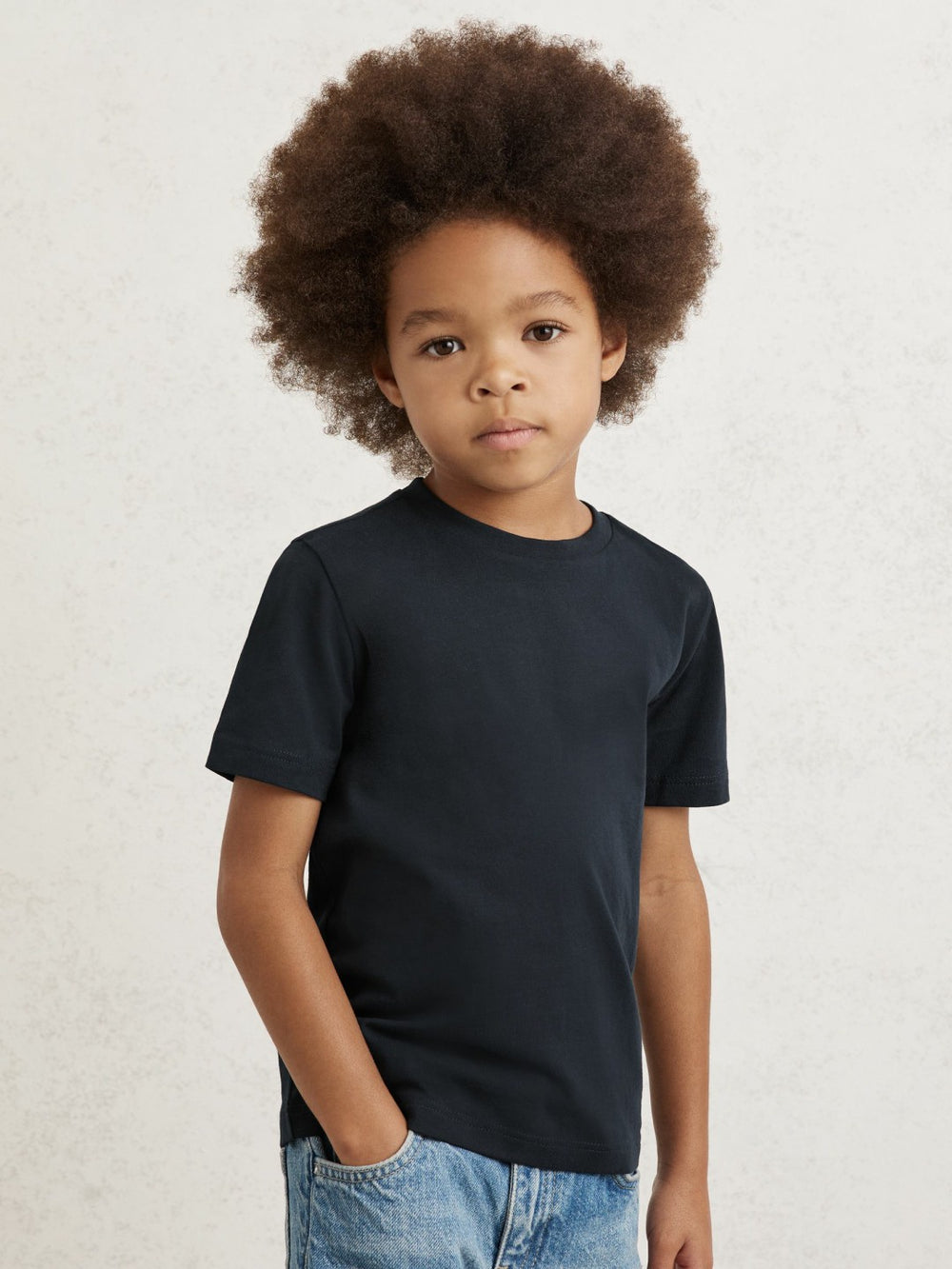 9-13 yrs Crew Neck T-Shirt Navy | Children & Baby