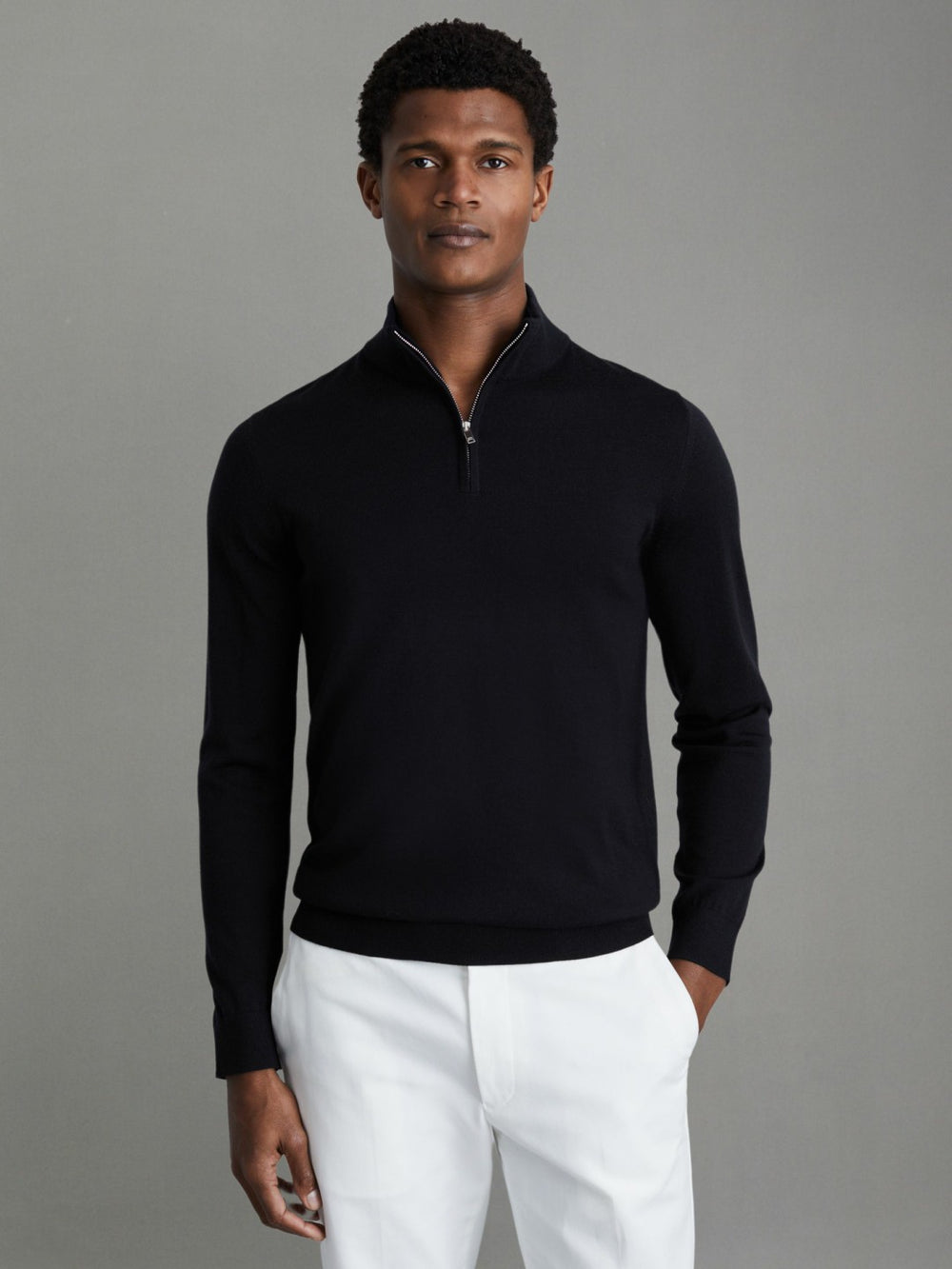 Pack of Two Merino Wool Jumpers Navy | Men