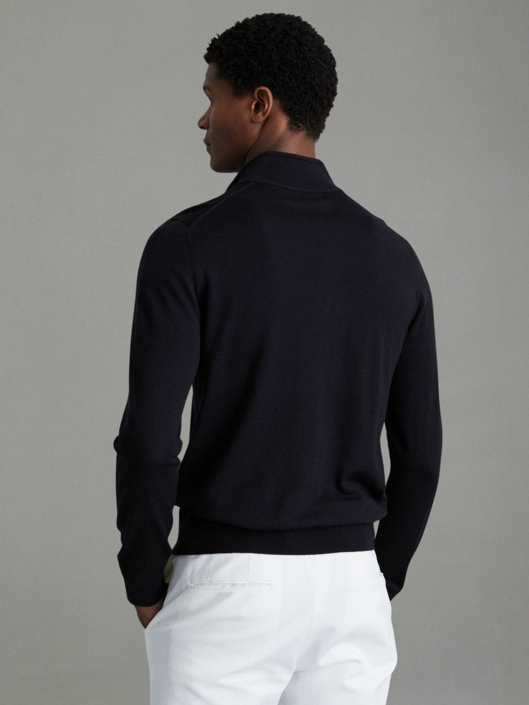 Pack of Two Merino Wool Jumpers Navy | Men