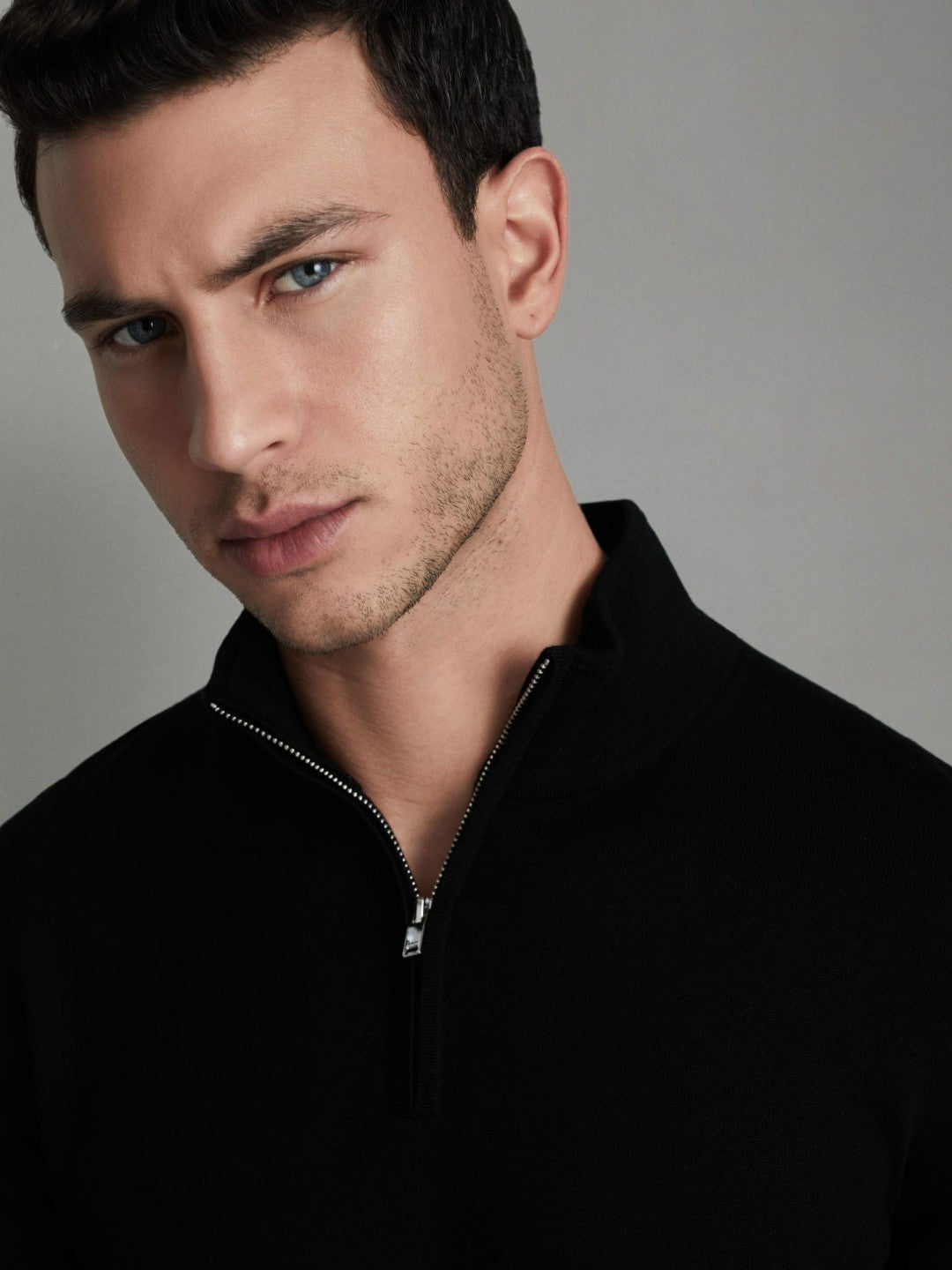 Pack of Two Merino Wool Jumpers Black | Men