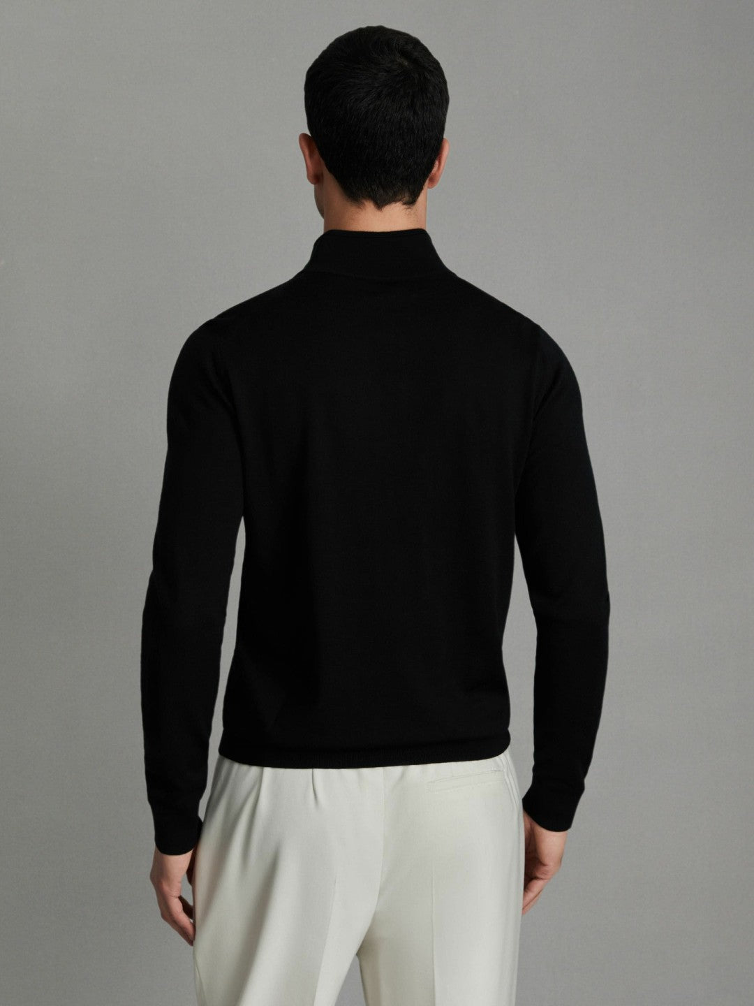 Pack of Two Merino Wool Jumpers Black | Men