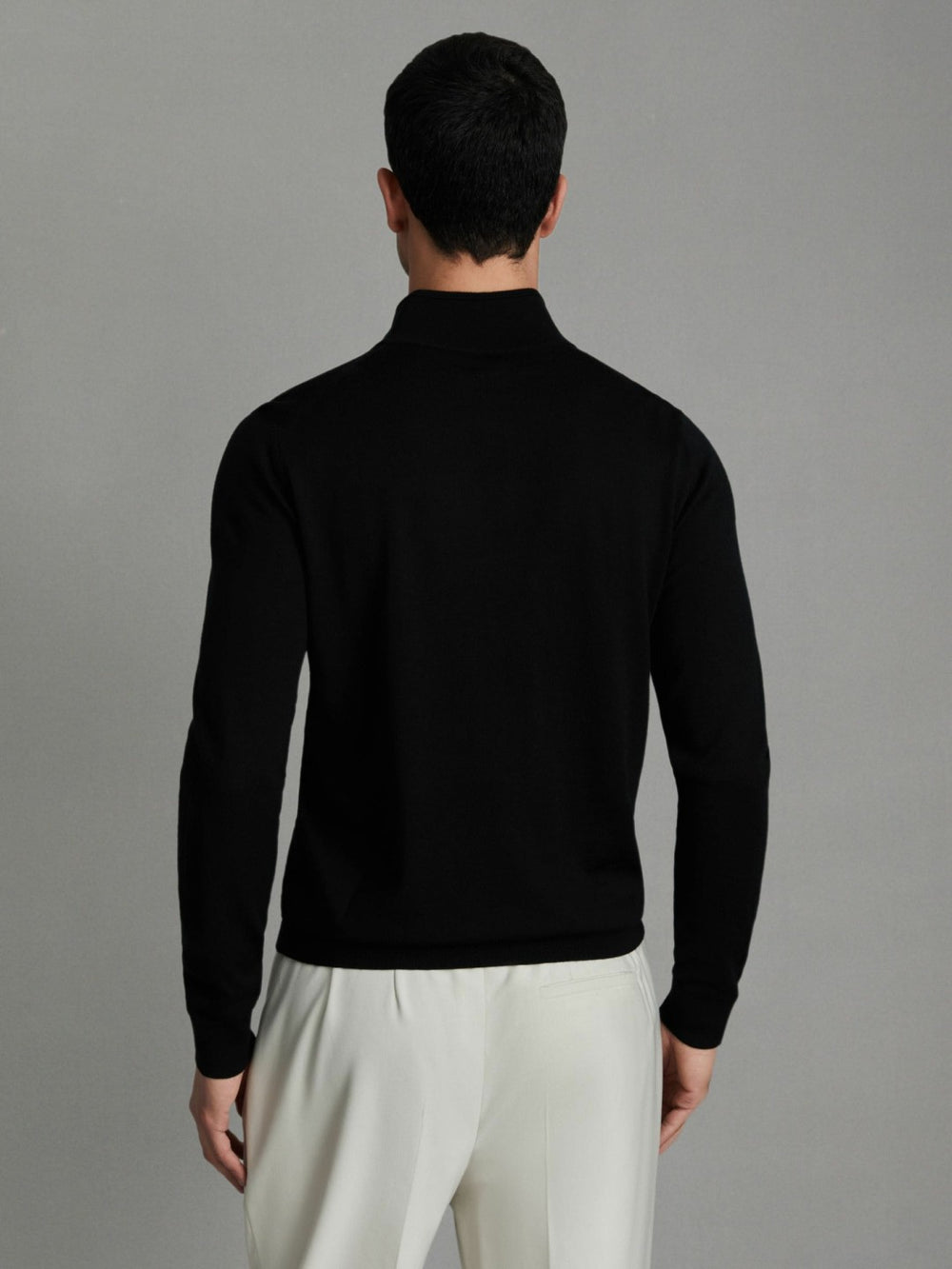 Pack of Two Merino Wool Jumpers Black | Men
